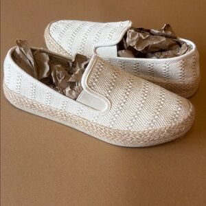 Esprit Nadine espadrille slip on shoes w jute-wrapped midsole  Neutral color